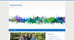 Desktop Screenshot of mcpheefamily.net