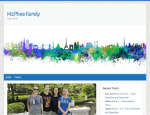 Tablet Screenshot of mcpheefamily.net